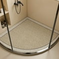 thumbnail image 1 of Bathroom mat corner mat,Corner Shower Mat,anti-skid floor shower foot mat,Non Slip Loofah Bath Mat with Drain,Machine Washable Corner Shower Mats for Inside Shower Bath Mat, 1 of 6