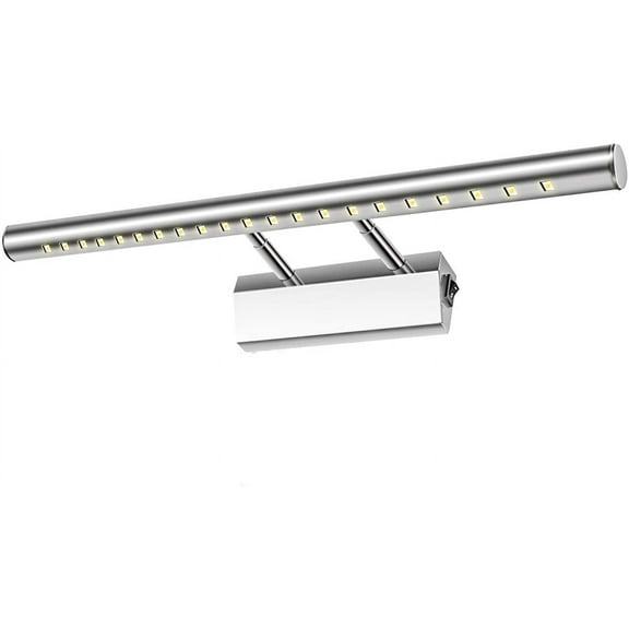 Bathroom mirror lamp, wall lamp, table lamp, waterproof 180 adjustable switch, stainless steel lighting, bathroom makeup