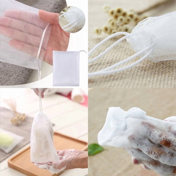 Bathroom s Aquarium Bags Large Reusable Mesh Bags for Fish Tank Media with Zipper Indoor Use Polyester Build Scented Laundry Style Bath Accessory