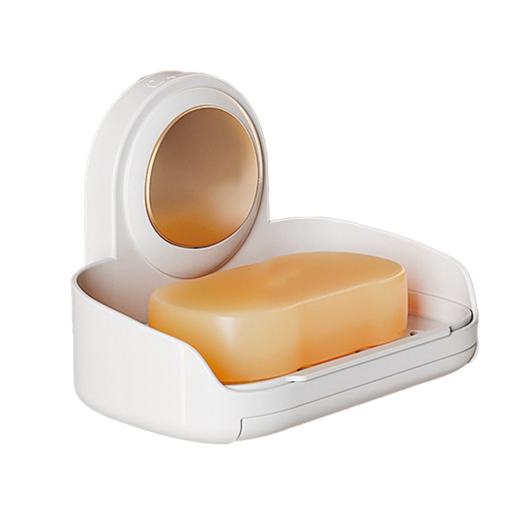 Bathroom soap rack wall-mounted punch-free storage rack bathroom soap ...