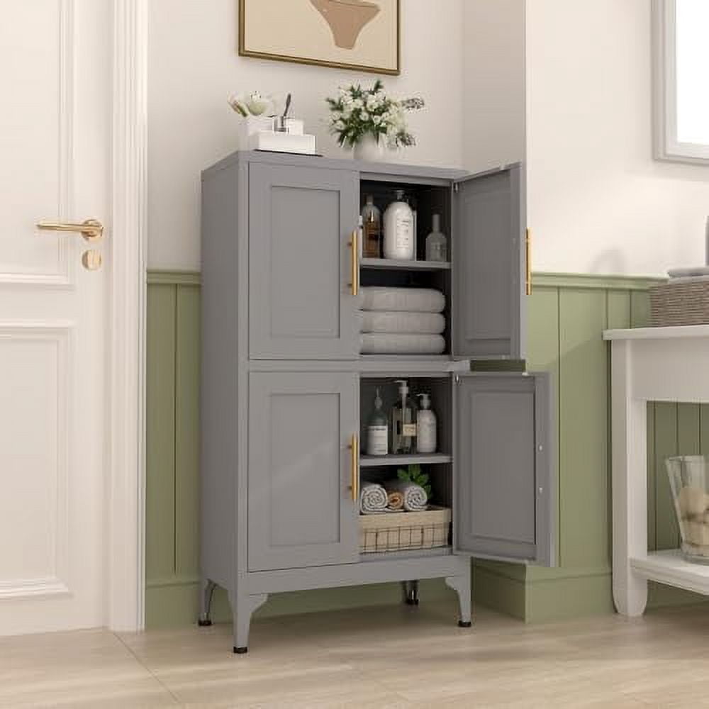 Bathrooms Storage Cabinet,Bathroom Floor Storage Cabinet with 2 ...