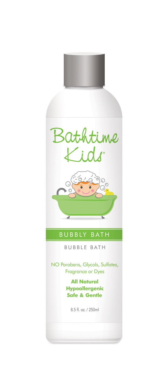 Kiddren Bubble Bath 8 ounce bubble bath for kids forms a thick lather