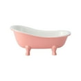 thumbnail image 1 of Bathtub Bowl Ceramic Dish, Miniature Tub Design, Multipurpose Serving Bowl, Snack and Dessert Container, Cute Kitchen Decor, Topliu, 1 of 8