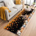 thumbnail image 1 of Bathtub Cow Fall Kitchen Runner Rug 2x6 Washable Runners for Hallway Non Slip Thanksgiving Pumpkin Sunflower Maple Black Large Area Rug Indoor Floor Carpet for Bathroom Laundry Entryway Bedroom, 1 of 8