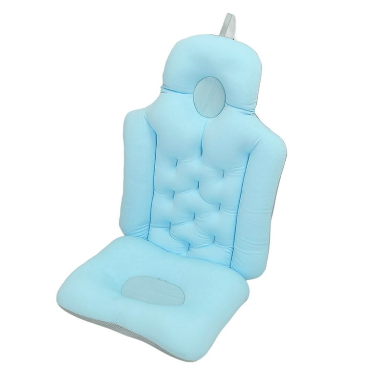 Bathtub Backrest and Head Pillow for Bathtub Head Neck Shoulder Back  Support Engineering Bathtub Pillow Full Body Bath Pillow Soft and  Breathable
