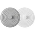thumbnail image 1 of Bathtub Drain Stopper, 5'' Drain Cover Tub Stopper Universal Bath Tub Drain Stoppers Plug, 4PCS Silicone Flat Suction Bathtub Drain Cover for Bathroom&Kitchen(Multi-Colored), 1 of 6