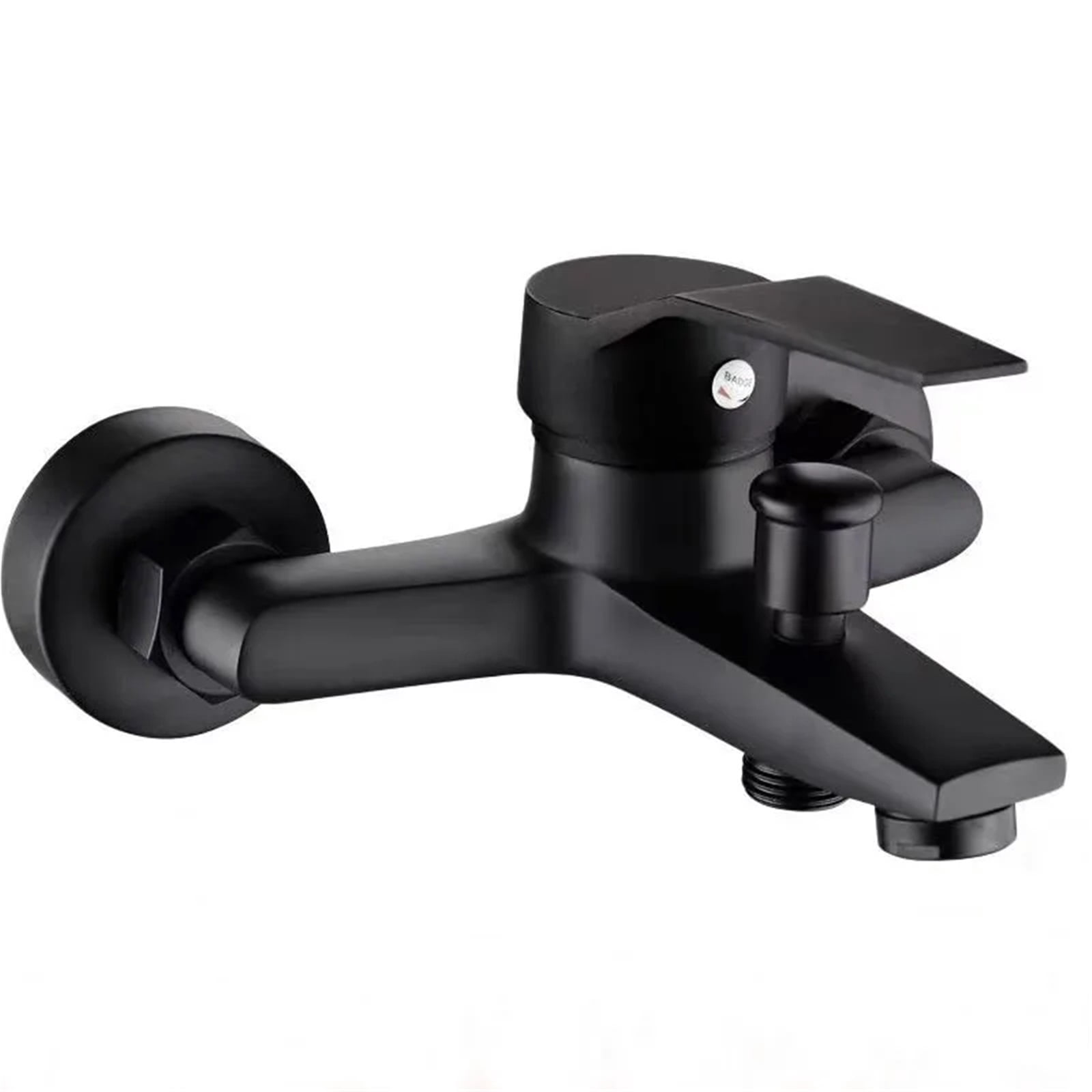 Bathtub Faucet Bathroom Shower Faucet ABS Plastics Handle Wall Mounted Dual Spout Hot Cold  Mixer Valve Nozzle Tap For Bathroom -Modern  Design