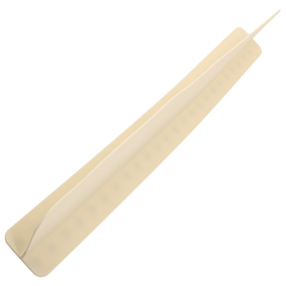 ifundom White PVC Kitchen Sink Splash Guard Baffle Plate for Efficient Drainage and Easy Cleaning
