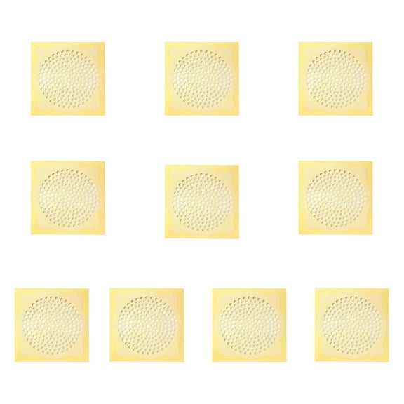 Bathtub Hair Catcher, 10PCS Round Hair Drain Cover, Drain Strainer, Bathroom Accessories, Bathtub Stopper, Hair Stopper for Shower Kitchen Bathroom Tub