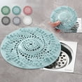 thumbnail image 1 of Bathtub Hair Catcher for Drain, Strainer Plug for Hair for Bathtub Sink, Durable Plastic Filter Anti-Clogging, Easy to Install and Clean, for Bathroom Kitchen, 1 of 3