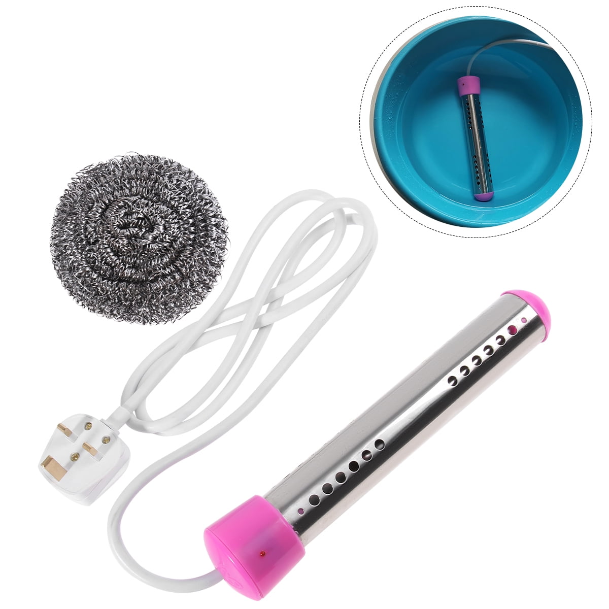 Bathtub Heater 3000W Large Power Bathtub Water Heater Auto Shutdown