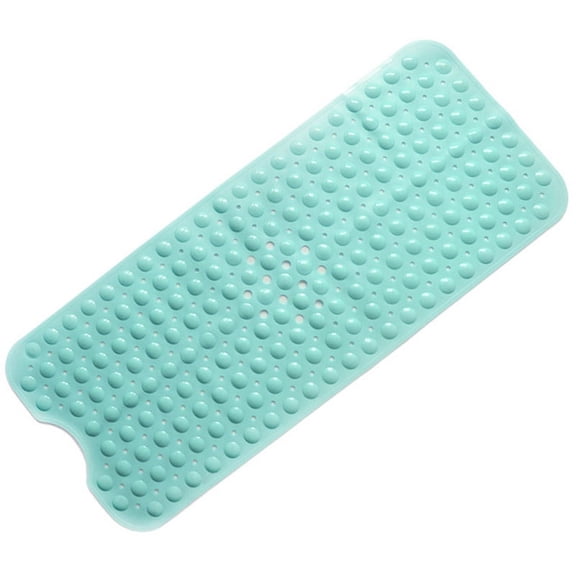 Bathtub Mat Bathroom Shower Safety Mat Green with Suction Cups