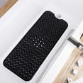 thumbnail image 1 of Bathtub Mat, Extra Long Non-Slip 39 x 16 Inch Bathroom Mat with Drain Holes and Suction Cup, Bath Mat, Machine Washable, 1 of 8