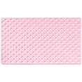 thumbnail image 1 of Bathtub Mat, Long Tub Mat, 14.56x28.34 Inch Non-Slip Shower Mat, Bathroom Floor Mat with Drain Holes, Soft Anti-Skid Bath Mat, Bathroom Essentials for Bathtub Shower Floor Bathroom Use, Pink, 1 of 4