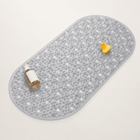 Bathtub Mat Non Slip 35x16 Inch Bubble Oval Bath Tub For Bathroomhine ...