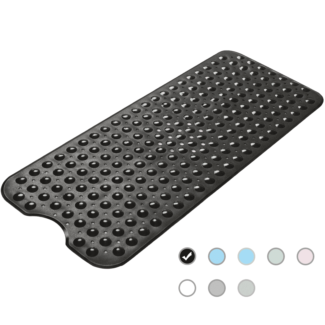 Bathtub Mat Non Slip, Bath Mat Safety Mat 40 x 16 Inches , Extra Long ...