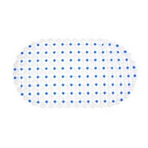 Bathtub Mats Cozival Textured Pvc Bathroom Floor And Tub Mat, Non-Slip Suction Cup Backing for Safety in Shower, Bathtub, Or Kitchen, Massage Pebble Surface for Comfort And Drainage, Shower Mats, A