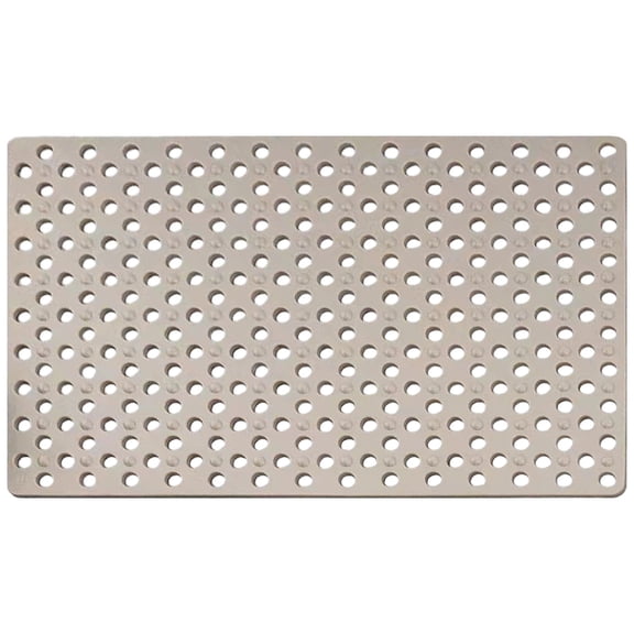 Bathtub Mats for Shower Tub, Extra Long Non-Slip 28.3 x 14.6 Inch Bath Mat with Drain Holes and Suction Cups, BathMat for Bathroom with Machine Washable