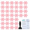 thumbnail image 1 of Uxcell Bathtub Non Slip Stickers Safety Shower Floor Anti Slip Stickers with Adhesive Decals Scraper for Bath Tub Shower Pink, 1 of 7