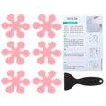 thumbnail image 1 of Uxcell Bathtub Non Slip Stickers Safety Shower Floor Anti Slip Stickers with Adhesive Decals Scraper for Bath Tub Shower Pink, 1 of 7
