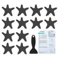 thumbnail image 1 of Uxcell Bathtub Non Slip Stickers Safety Shower Floor Anti Slip Stickers with Adhesive Decals Scraper for Bath Tub Shower Black, 1 of 7