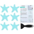 thumbnail image 1 of Uxcell Bathtub Non Slip Stickers Safety Shower Floor Anti Slip Stickers with Adhesive Decals Scraper for Bath Tub Shower Blue, 1 of 7