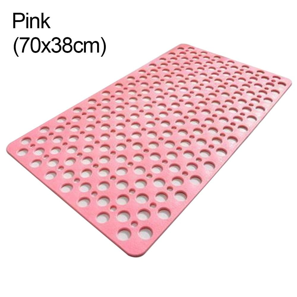 Bathtub Non Slip Water Leakage Porous Shower Mat Suction Grip Mat Bath Mats Bathroom Products