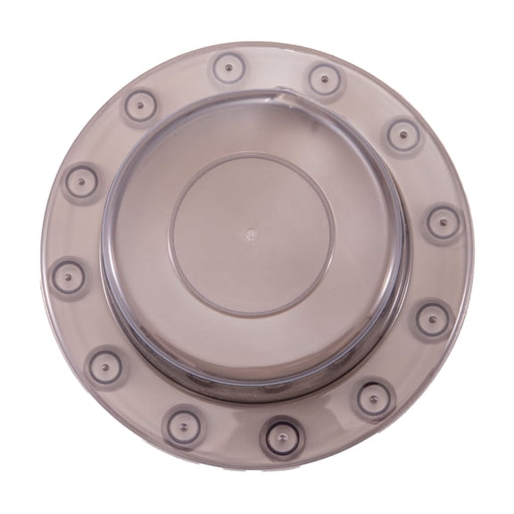 【Bathtub Overflow Drain Cover】Anti-Overflow Stopper - Add Extra Water for Warmer Baths (Clear PVC, 12 Suction Cups)