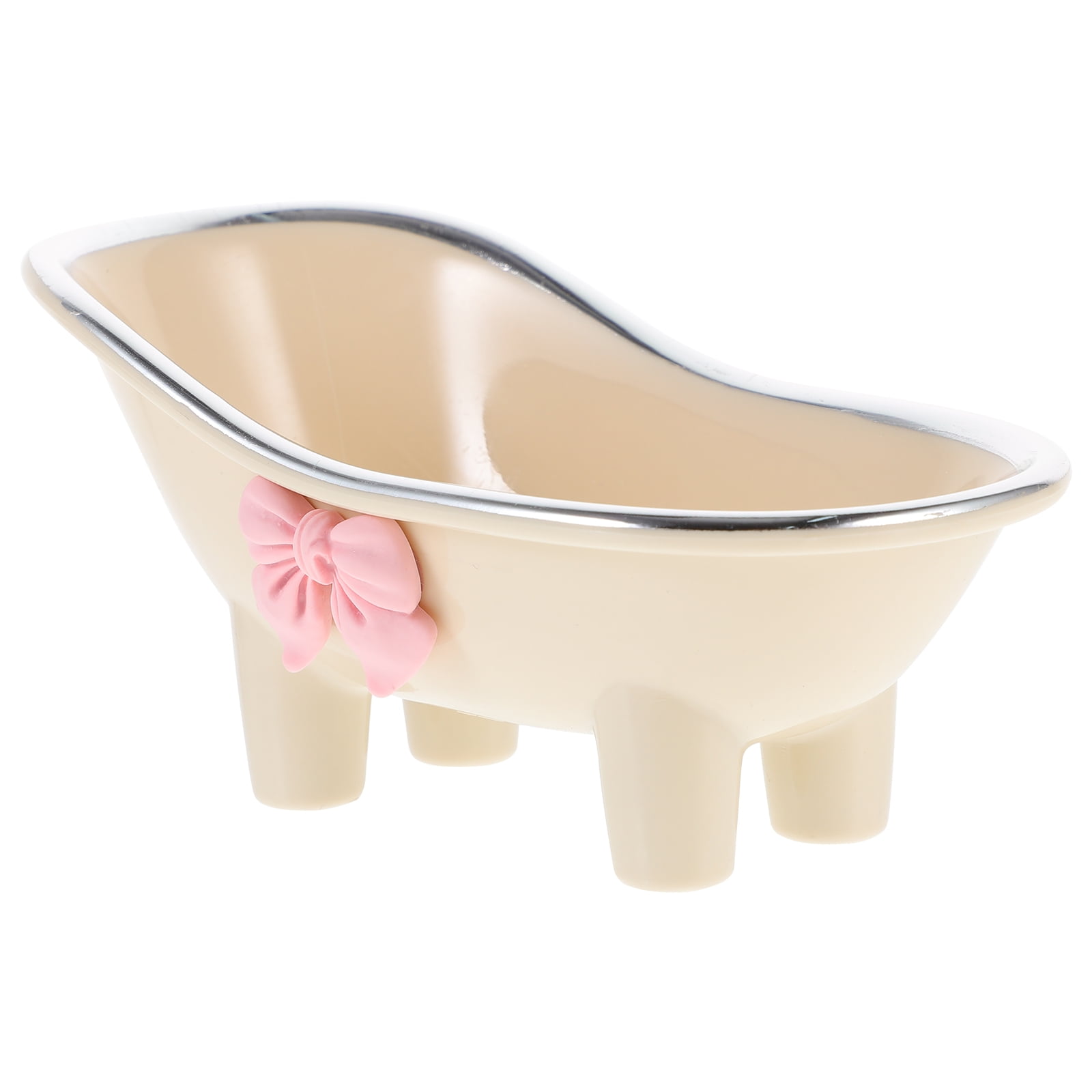 Bathtub Shaped Soap Dish Cocktail Glasses Holder Kitchen Accessory Home