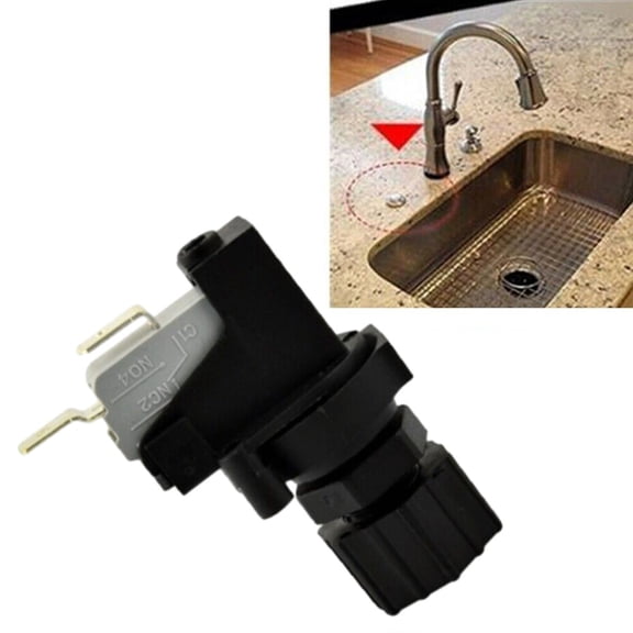 Bathtub Spa Waste Garbage Disposal Air Switch Push Button 125-250V 16A Micro-Pressure Pneumatic Switch