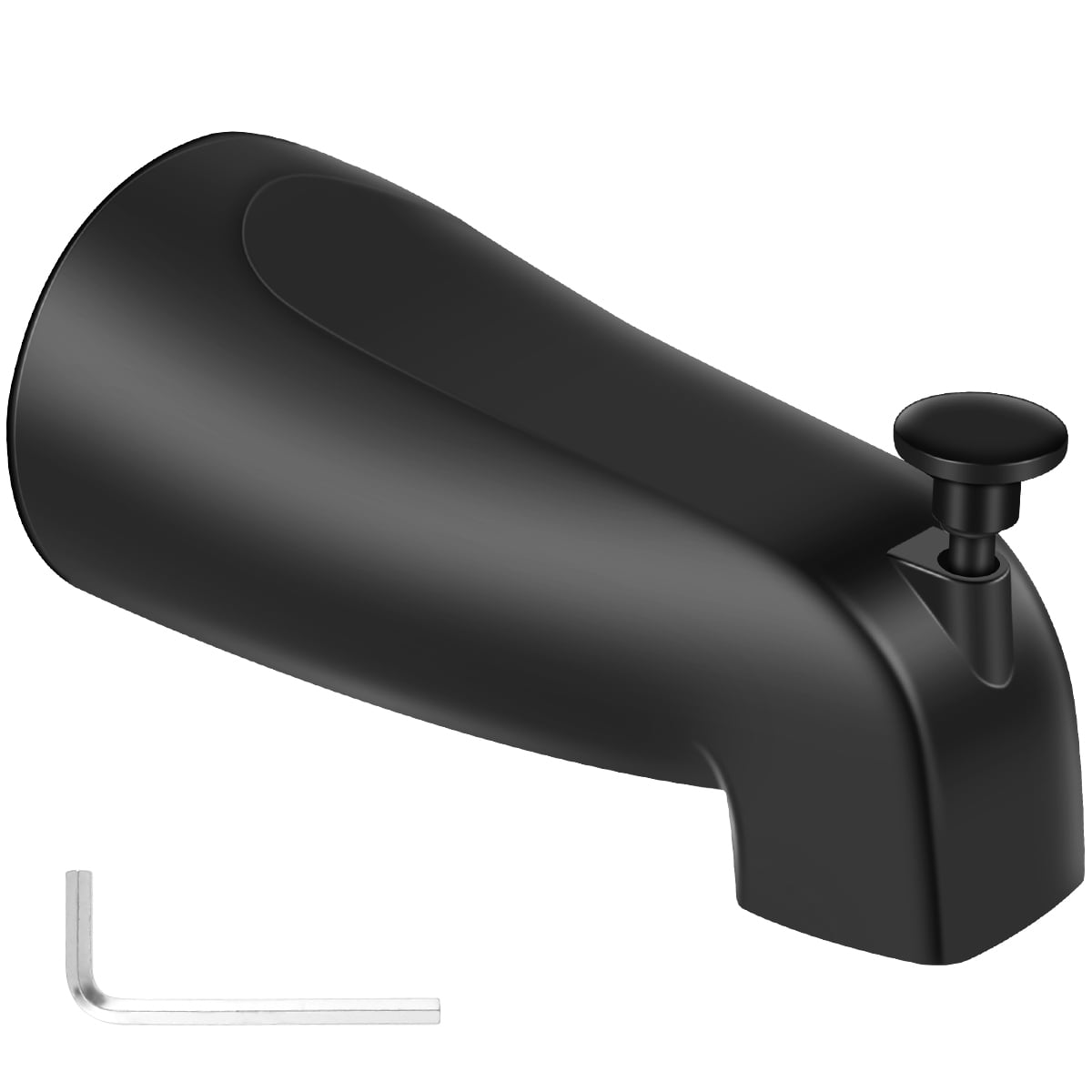 Bathtub Spout with Diverter Slip Fit Zinc Alloy Bathtub Faucet