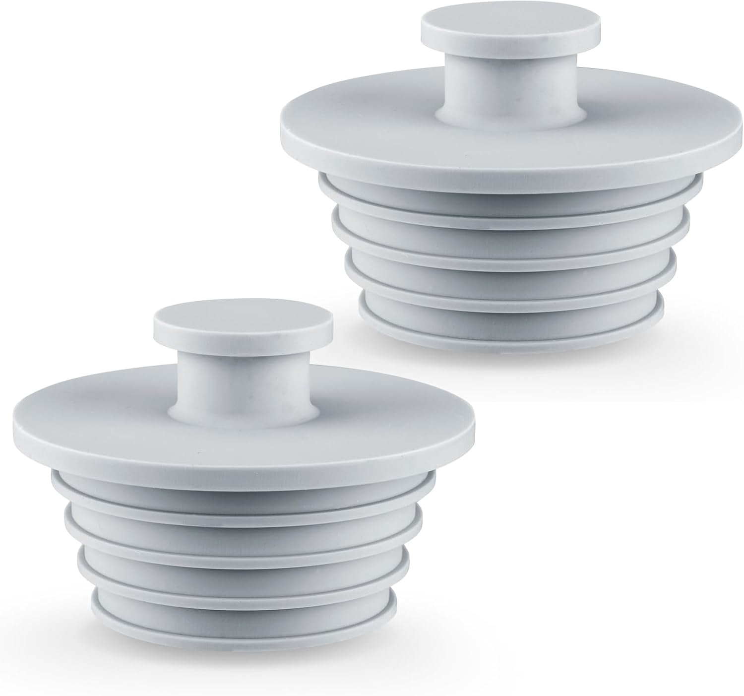 Bathtub Stopper 2pcs Sink Stopper Tub Plug Bathroom Shower Drain Plug ...