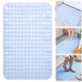 thumbnail image 1 of Bathtub and Shower Mats, 39 x 16 Inch Non-Slip Bath Mat, Machine Washable Bath Tub Mat with Suction Cups & Drain Holes for Bathroom, 1 of 9