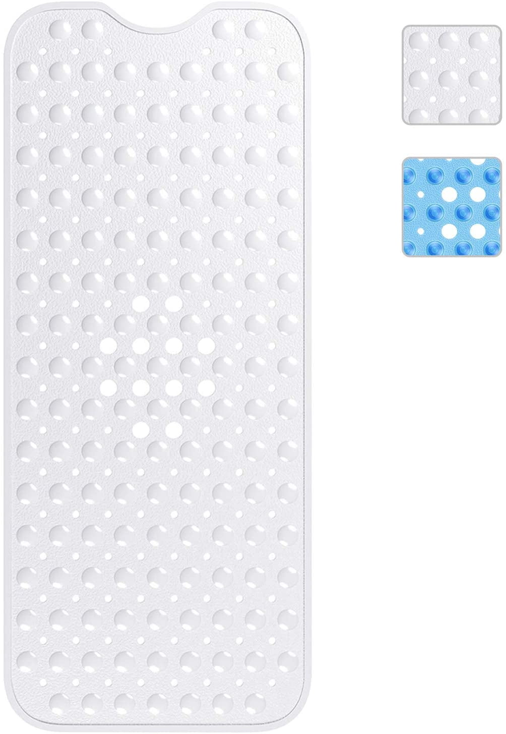 Bathtub mat, shower mat, bathtub liner, anti-slip mat, 100 x 40 cm, non-slip, machine washable