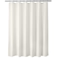thumbnail image 1 of Bathway Fabric Shower Curtain Liner Washable, 70 x 72 Inches, Cream Shower Liner Fabric with 2 Magnets, Bathroom Polyester Shower Liner Waterproof Soft Lightweight, Cream, 1 of 8