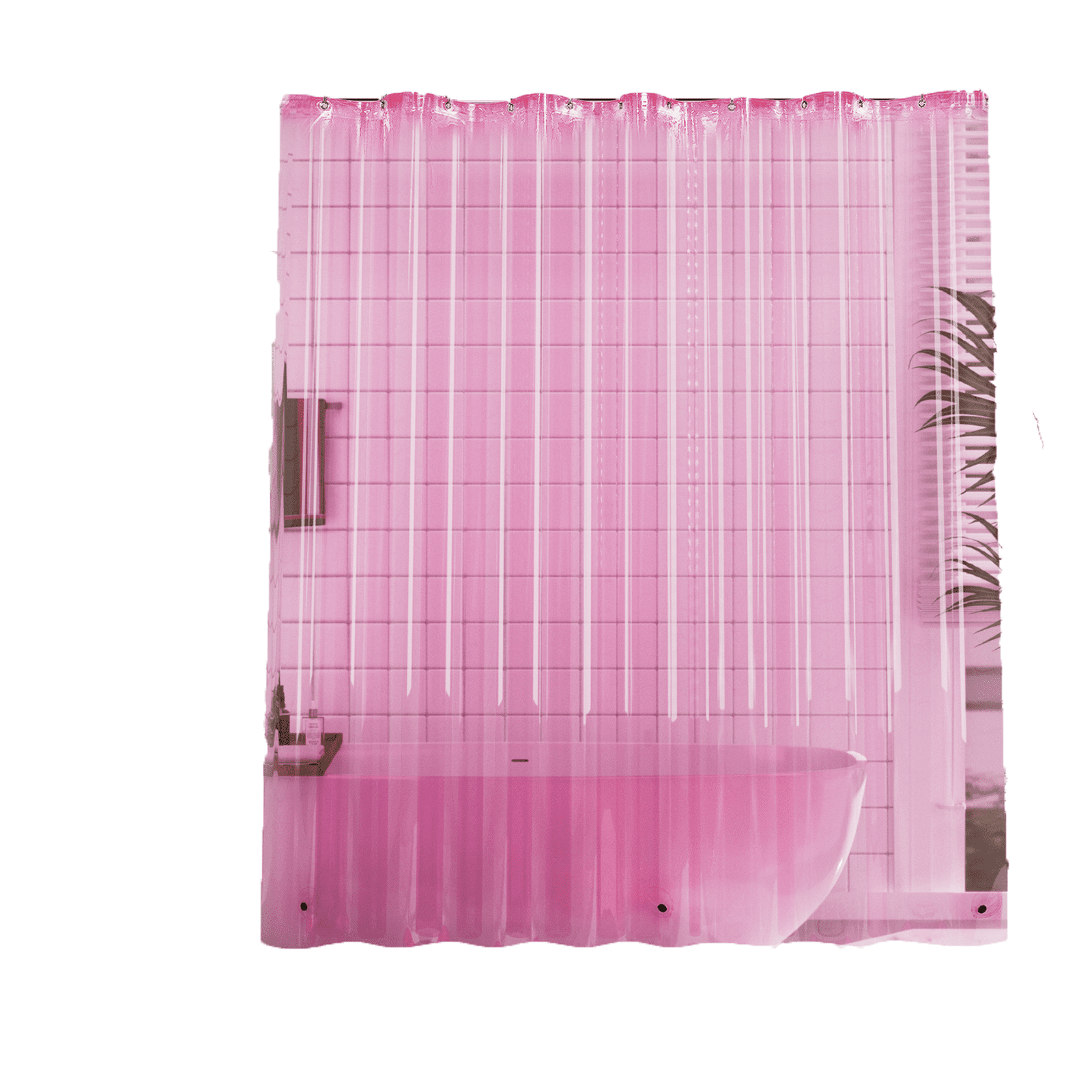 Bathway Shower Curtain Liner, 72"W x 78"L Waterproof PEVA Plastic