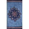 thumbnail image 1 of Batik Curtain Drape Panel Cotton 46" x 88" Blue, 1 of 2