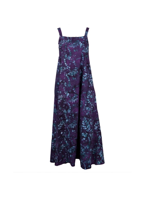 Batik Dress - Blue Crinkle Juniors Dress