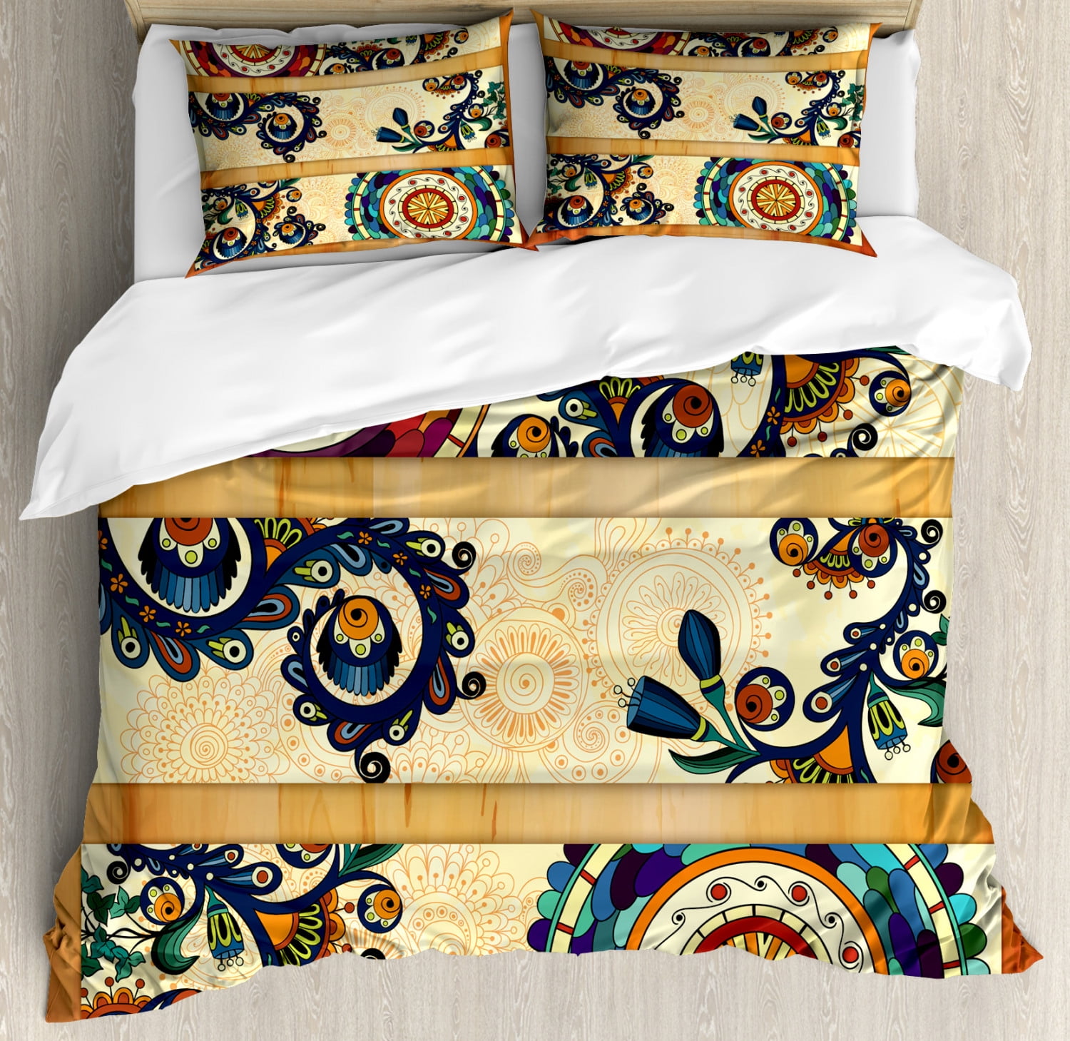 Batik Modern & Contemporary Duvet Cover Set