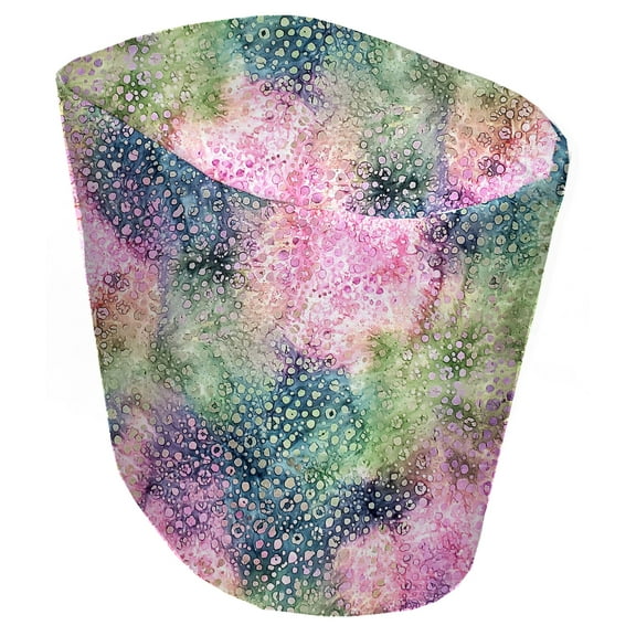 Batik Tie Dye Cover Compatible with Keurig Coffee Maker by Penny's Needful Things (Pink Blue Green Spots) (K2.0 K200/K250, All K-Compact Models, All K-Latte Models (Brewer Only)