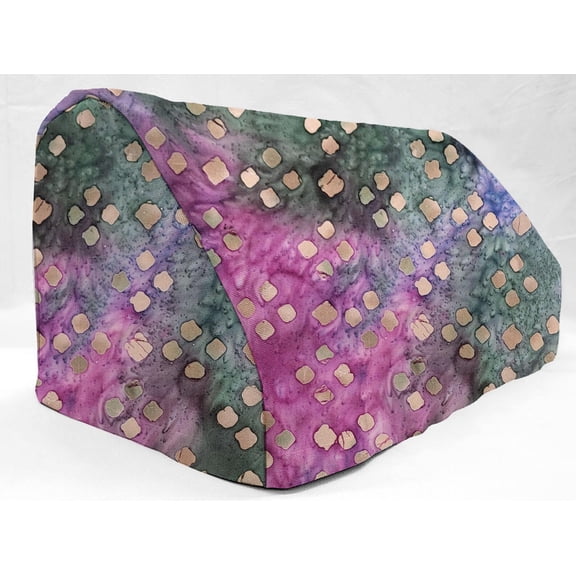 Batik Tie Dye Cover Compatible with FoodSaver Vacuum Sealer by Penny's Needful Things (Pink Purple Green Diamond)