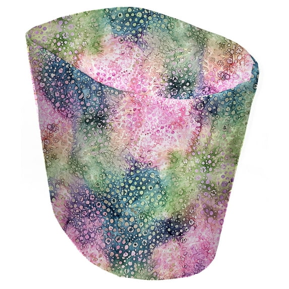 Batik Tie Dye Cover Compatible with Keurig Coffee Maker by Penny's Needful Things (Pink Blue Green Spots) (Other Models (See Sizing Chart))