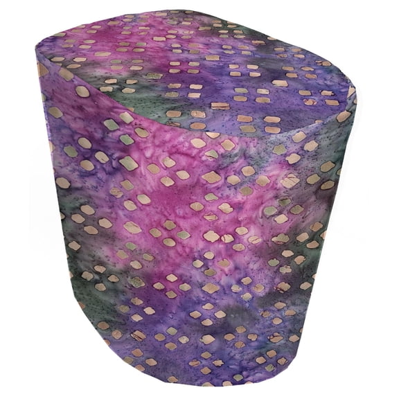 Batik Tie Dye Cover Compatible with Keurig Coffee Maker by Penny's Needful Things (Pink Purple Green Diamond) (K10/K15/B31 Mini)