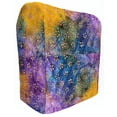 thumbnail image 1 of Batik Tie Dye Cover Compatible with Kitchenaid Stand Mixer by Penny's Needful Things (Orange Purple Blue Floral, 4.5qt / 5qt Tilt Head), 1 of 1