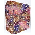thumbnail image 1 of Batik Tie Dye Cover Compatible with Sunbeam Heritage Series 4.6qt Mixmaster by Penny's Needful Things (Pink Purple Brown Floral), 1 of 2