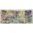 thumbnail image 1 of Batik Tie Dye Curtain Panels by Penny's Needful Things (Set of 2) 54 Inch Long LINED (Purple Green Swirl), 1 of 2