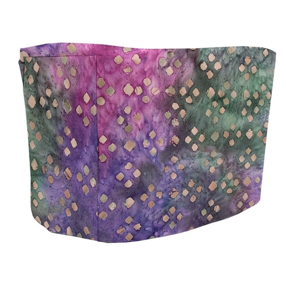 Batik Tie Dye Toaster Cover by Penny's Needful Things (2 Slice, Pink Purple Green Diamond )