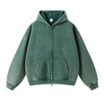 thumbnail image 1 of Batik fleece zippered hoodie, 1 of 6