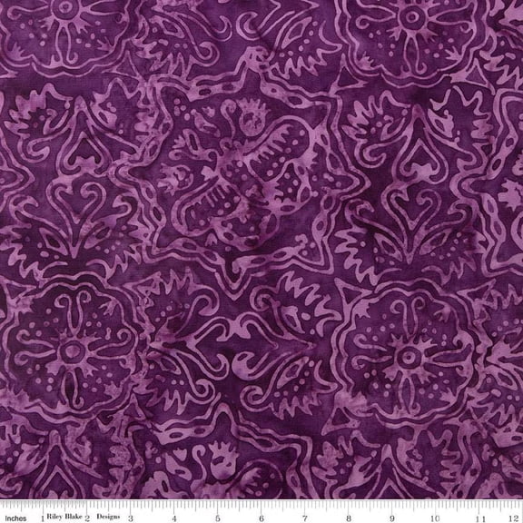 Batiks Basics Rainbow Brights Razzmic Berry (1yard)