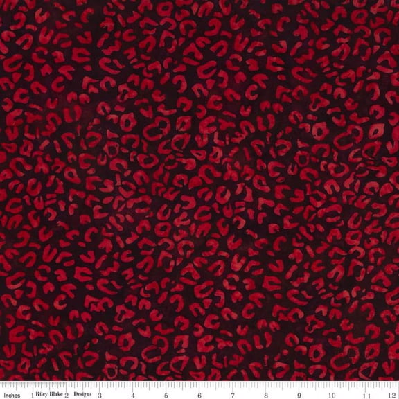 Batiks Elementals Bing Cherry (1yard)